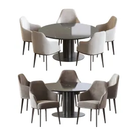 Chair liam goya arflex table